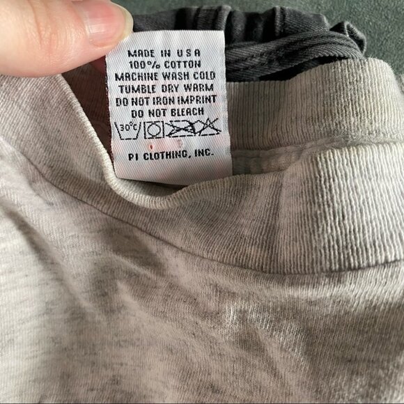 Public Image Vintage 1990 Tshirt FLAWED RIPPED - Picture 4 of 6